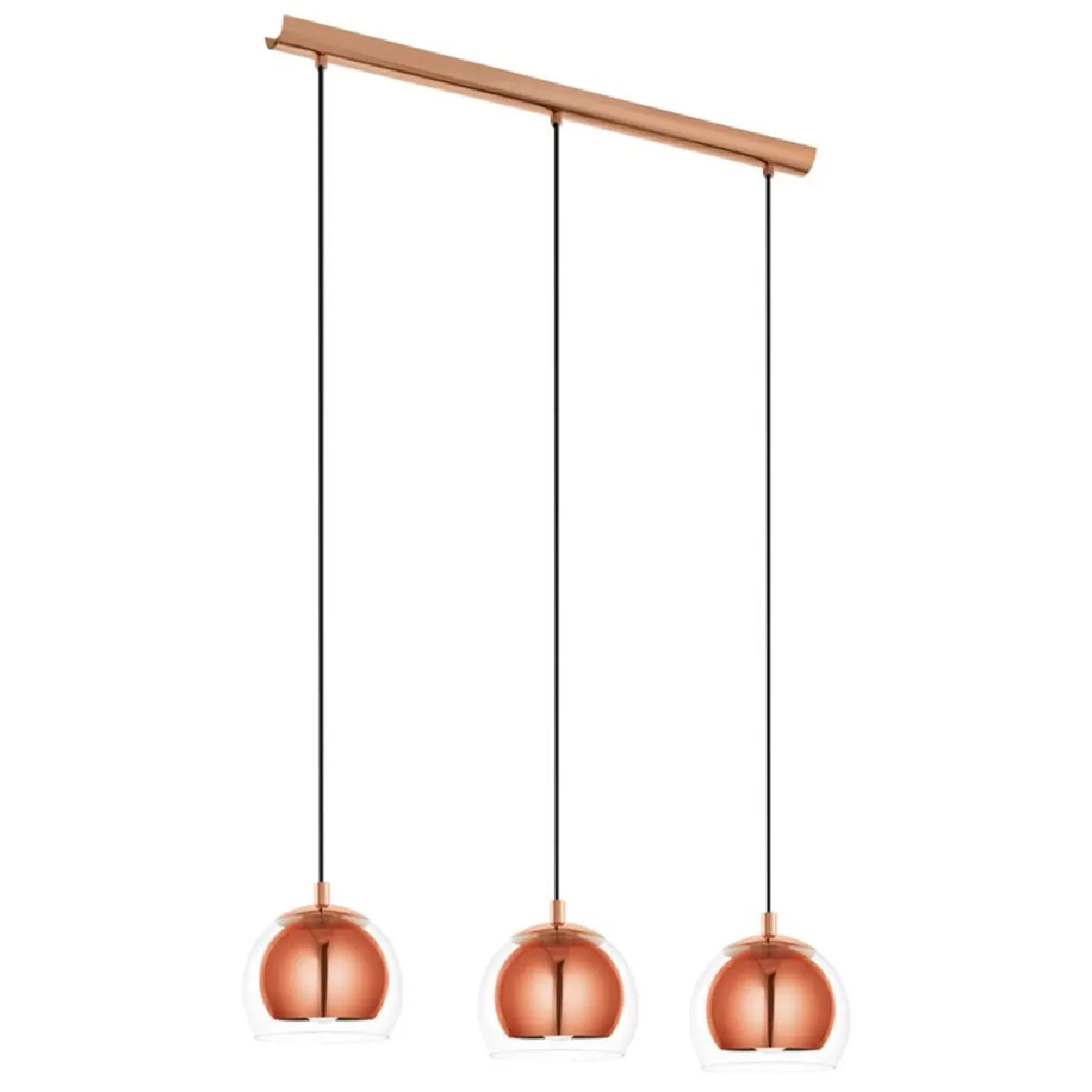 Eglo Rocamer Lampe Pendante Cuivre