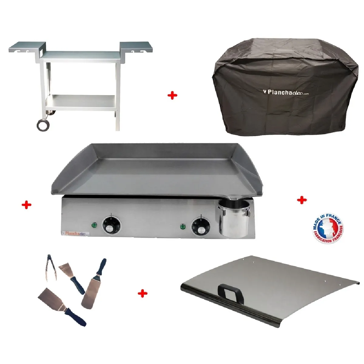 PLANCHAELEC  LUX 600 - Inox