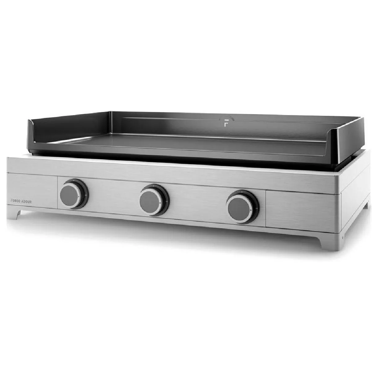 FORGE ADOUR Plancha gaz 9000w plaque fonte &eacute;maill&eacute; 75.5x41cm - MODERN G75I - Modern - 