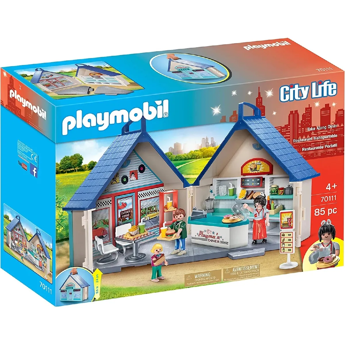 Accessoires Playmobil - Lot De Petits Bocaux De Nourriture - Référence 11, Catégorie 3 - Occasion Très Bon état