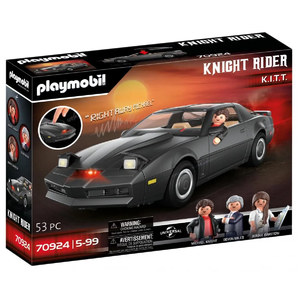 Playmobil 70924 Knight Rider K.I.T.T.