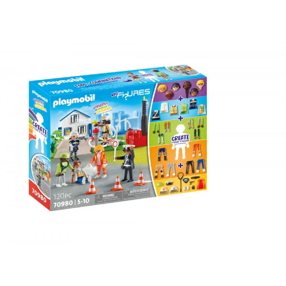 Playmobil My Figures Secouristes 70980