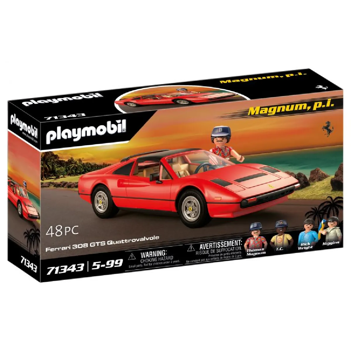 Playmobil 71343 Magnum Ferrari 308GTS