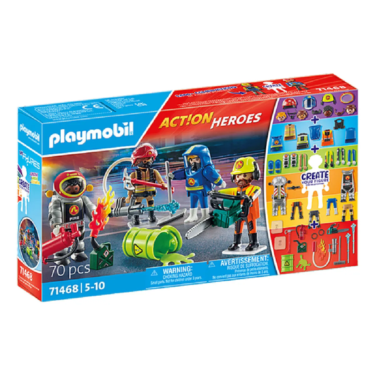Playmobil My Figures M&eacute;tiers &agrave; risque 71468