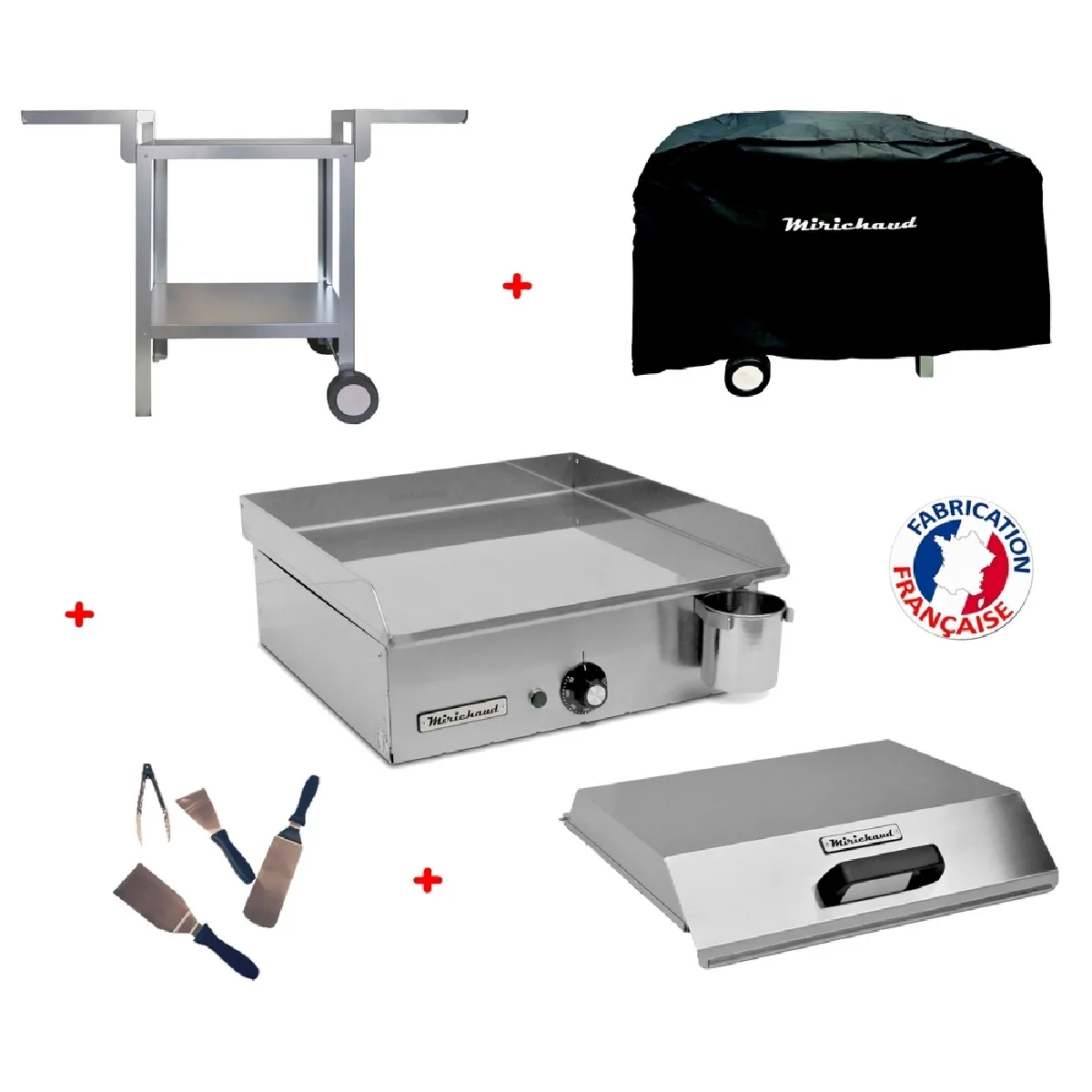 PLANCHAELEC  Pack plancha NEO E420 + chariot