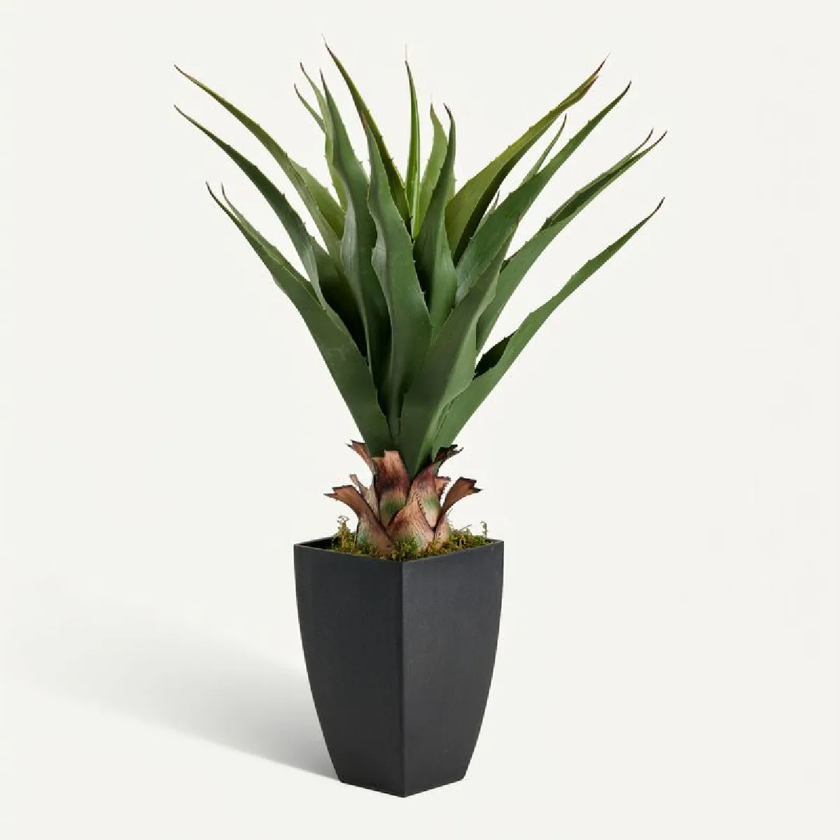 Atmosphera Noir/Vert Palmier Artificiel En Pot
