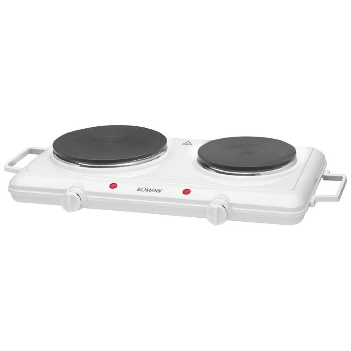 Bomann Blanc Double Plaque De Cuisson 2500W Dkp 5028 Cb - Neuf - Image 4