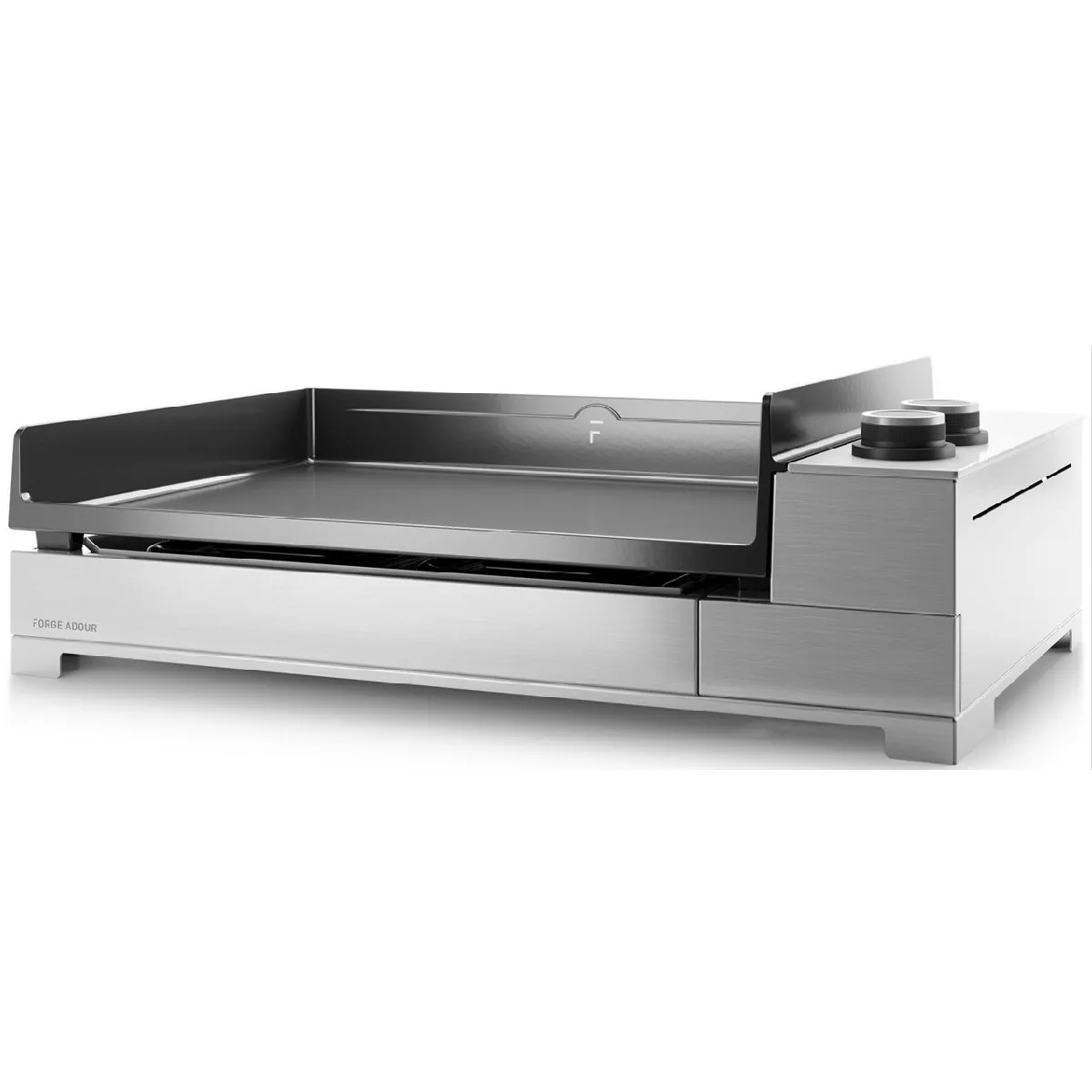 FORGE ADOUR Plancha &eacute;lectrique 3200w plaque fonte &eacute;maill&eacute;e 60x42cm - PREMIUM E 60 I - 