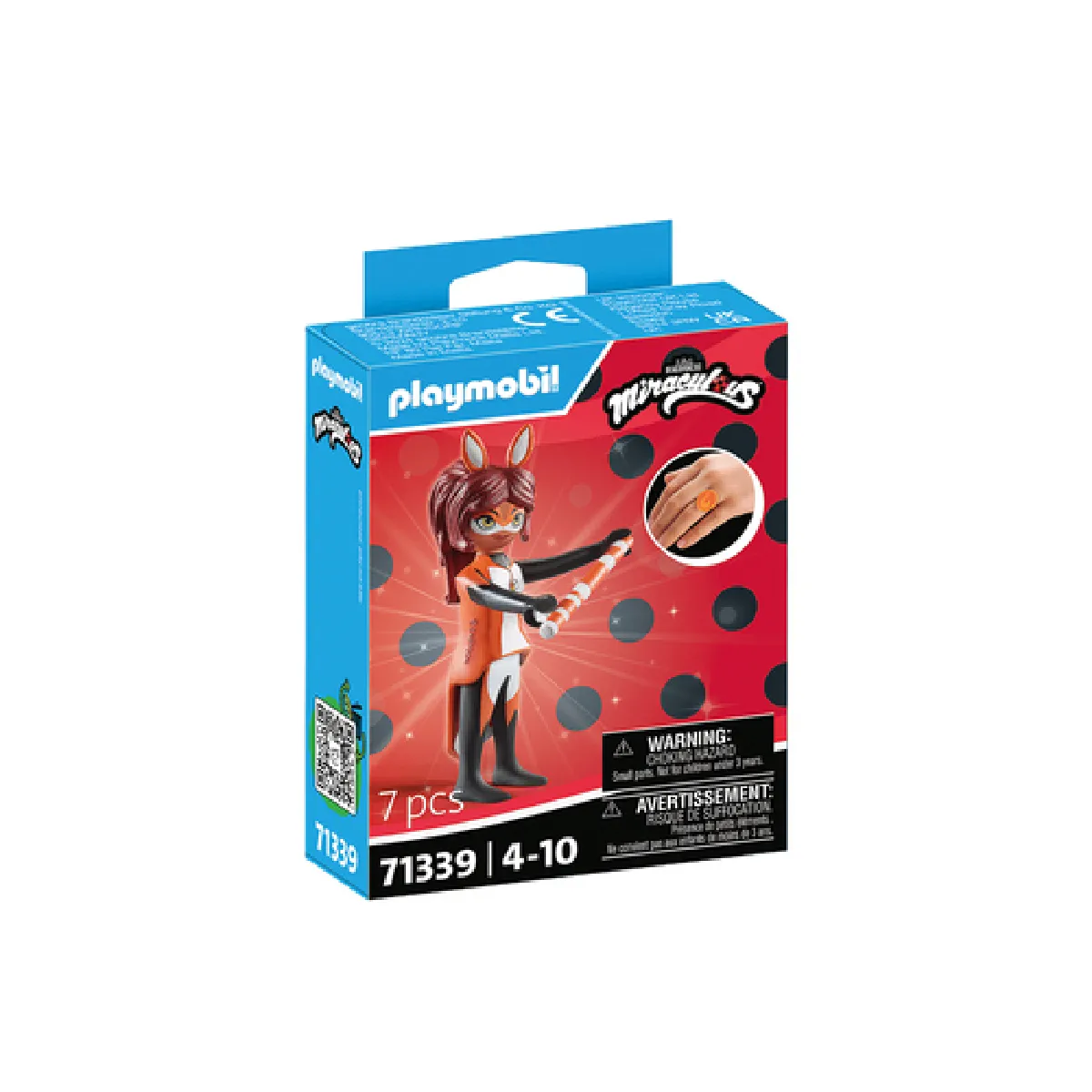 Playmobil Miraculous Rena Rouge Playmobil Miraculous Rena Rouge
