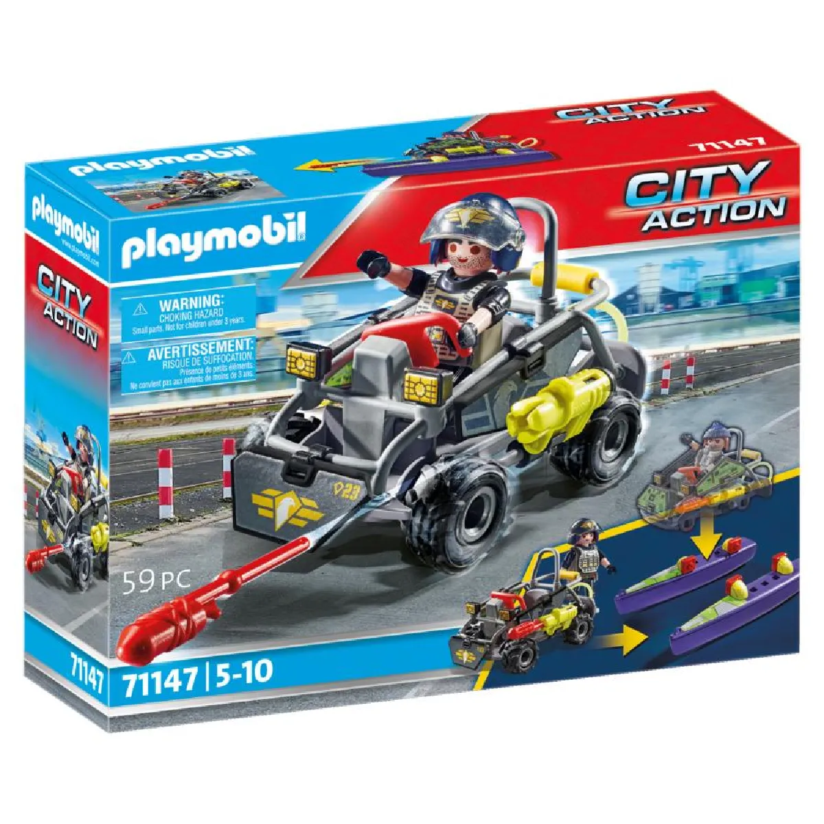 Playmobil 71147 Quad transformable Playmobil 71147 Quad transformable