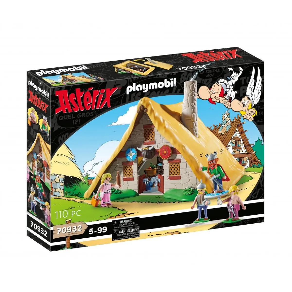 Playmobil 70932 La Hutte d’Abraracourcix