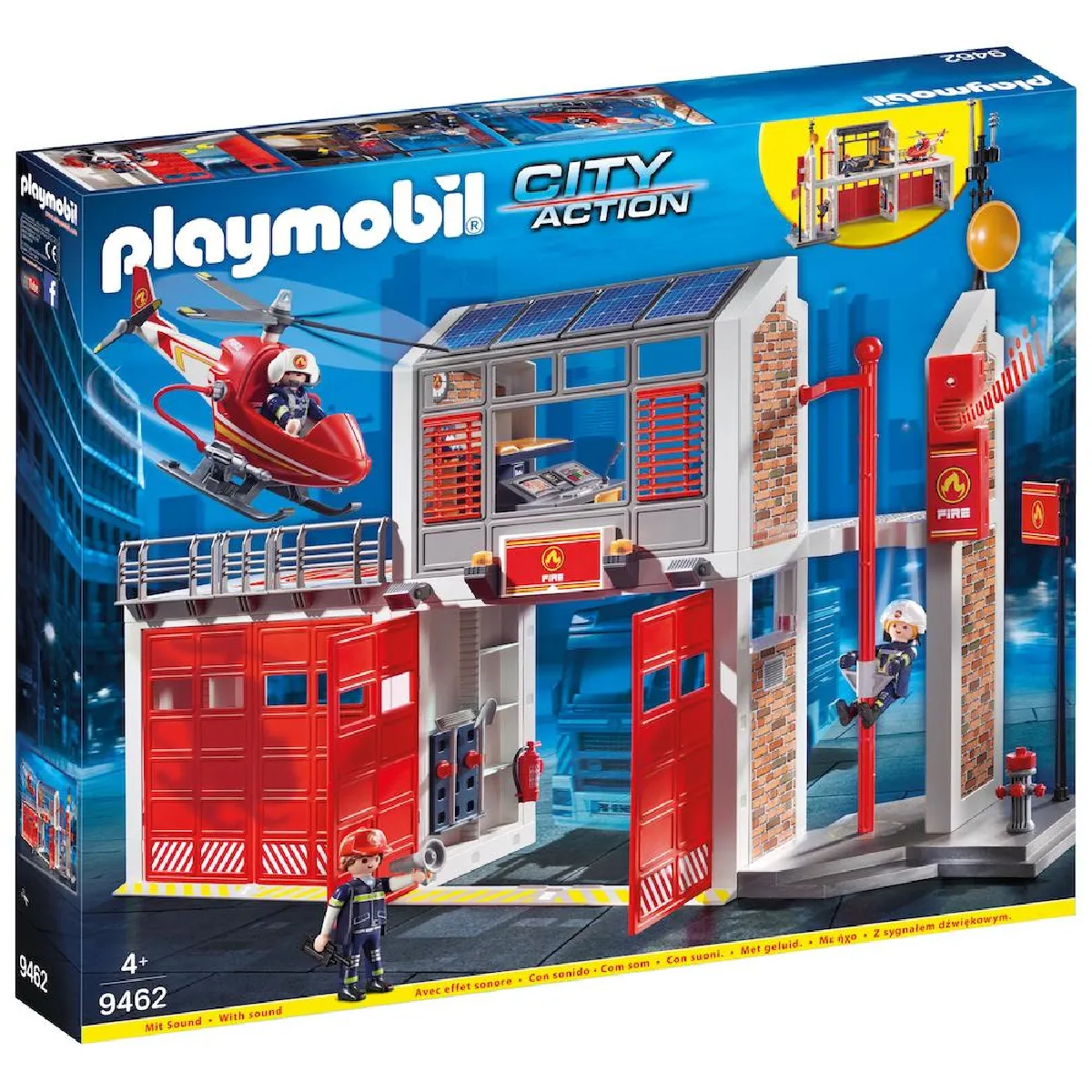 Playmobil® Playmobil City Action 9462 Caserne De Pompiers