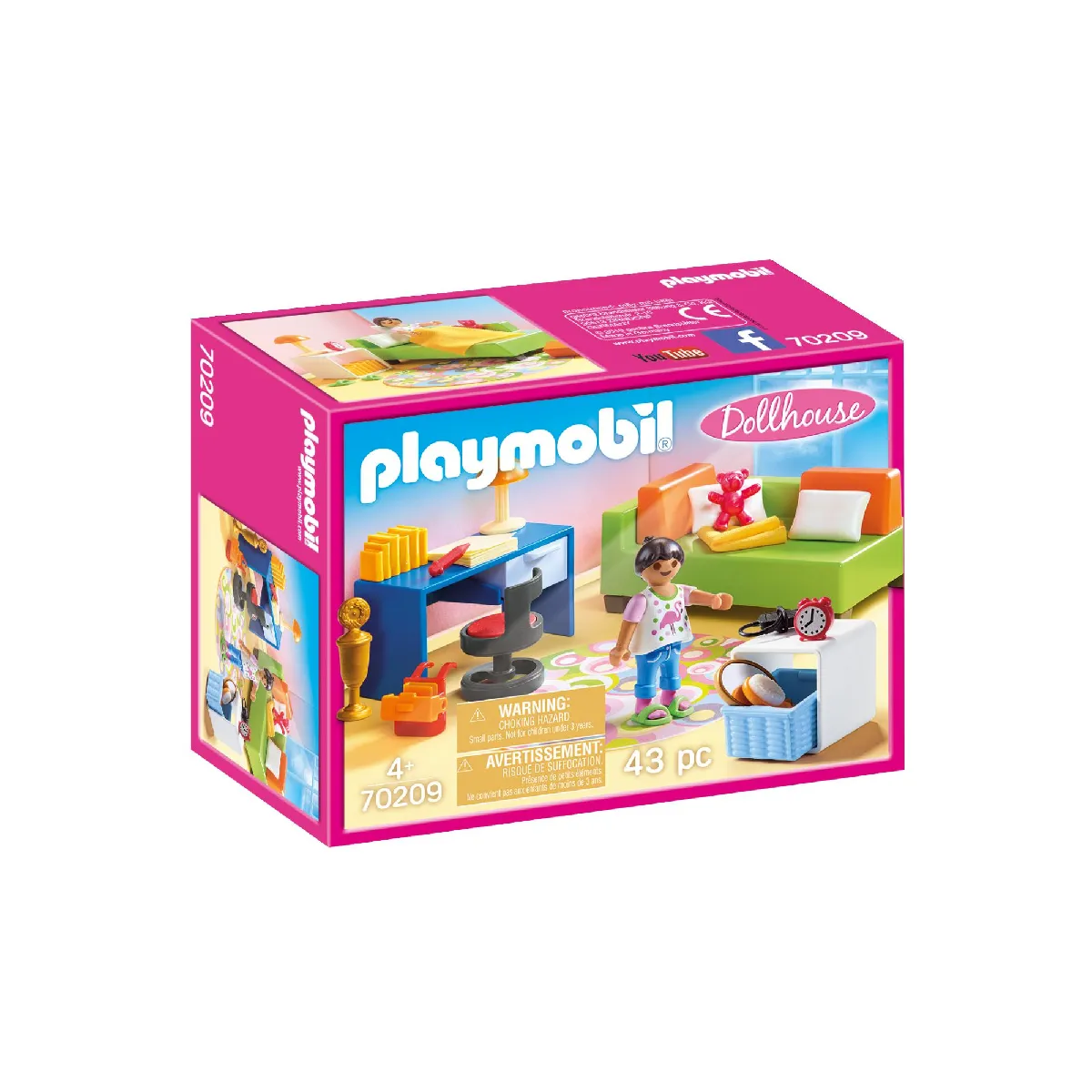 Playmobil 70209 Chambre d’enfant Playmobil 70209 Chambre d’enfant