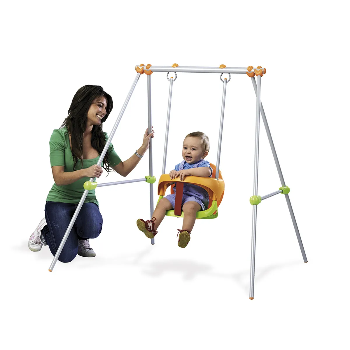 SMOBY Portique Métal Baby Swing