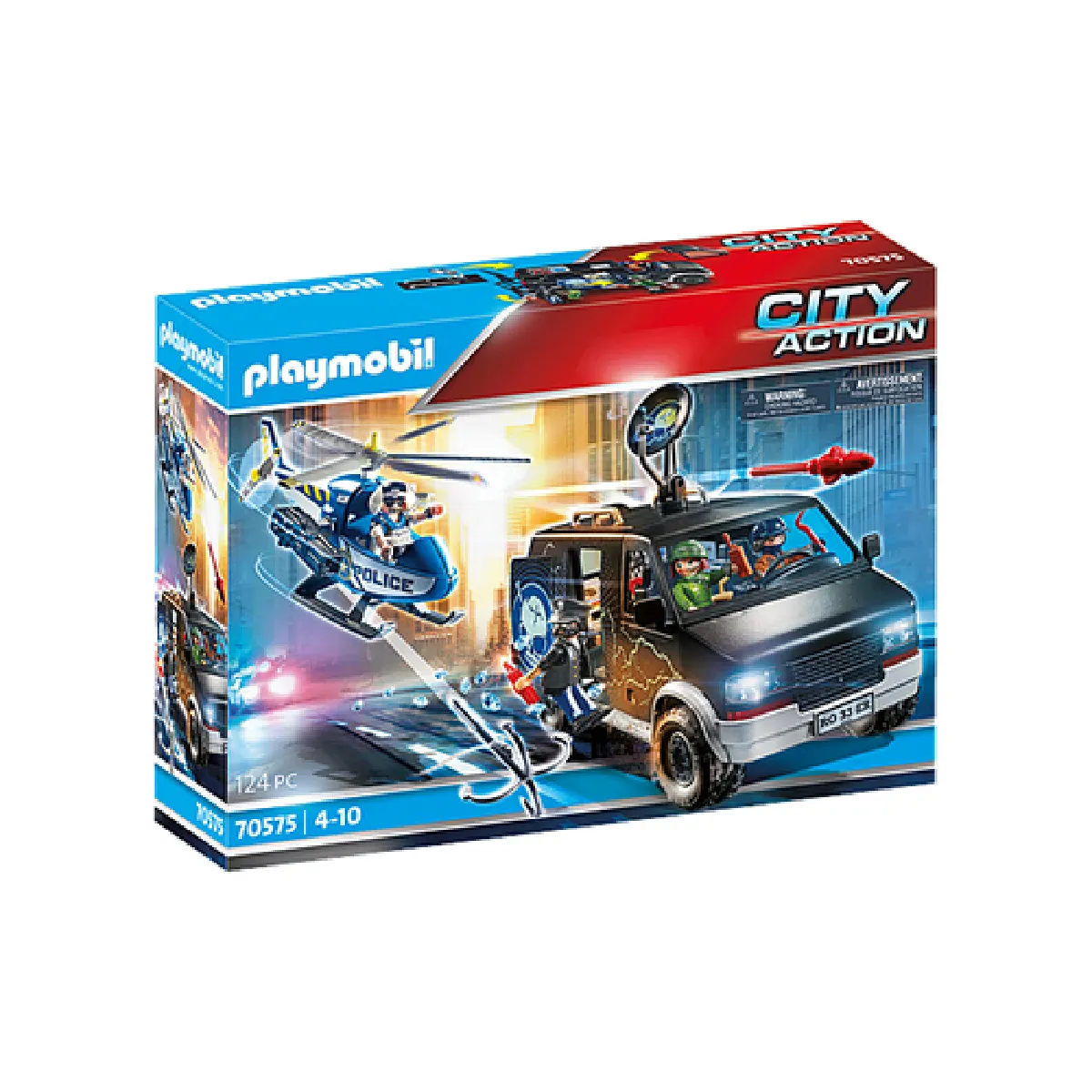 Playmobil® Playmobil Camion De Bandits Et Policier 70575