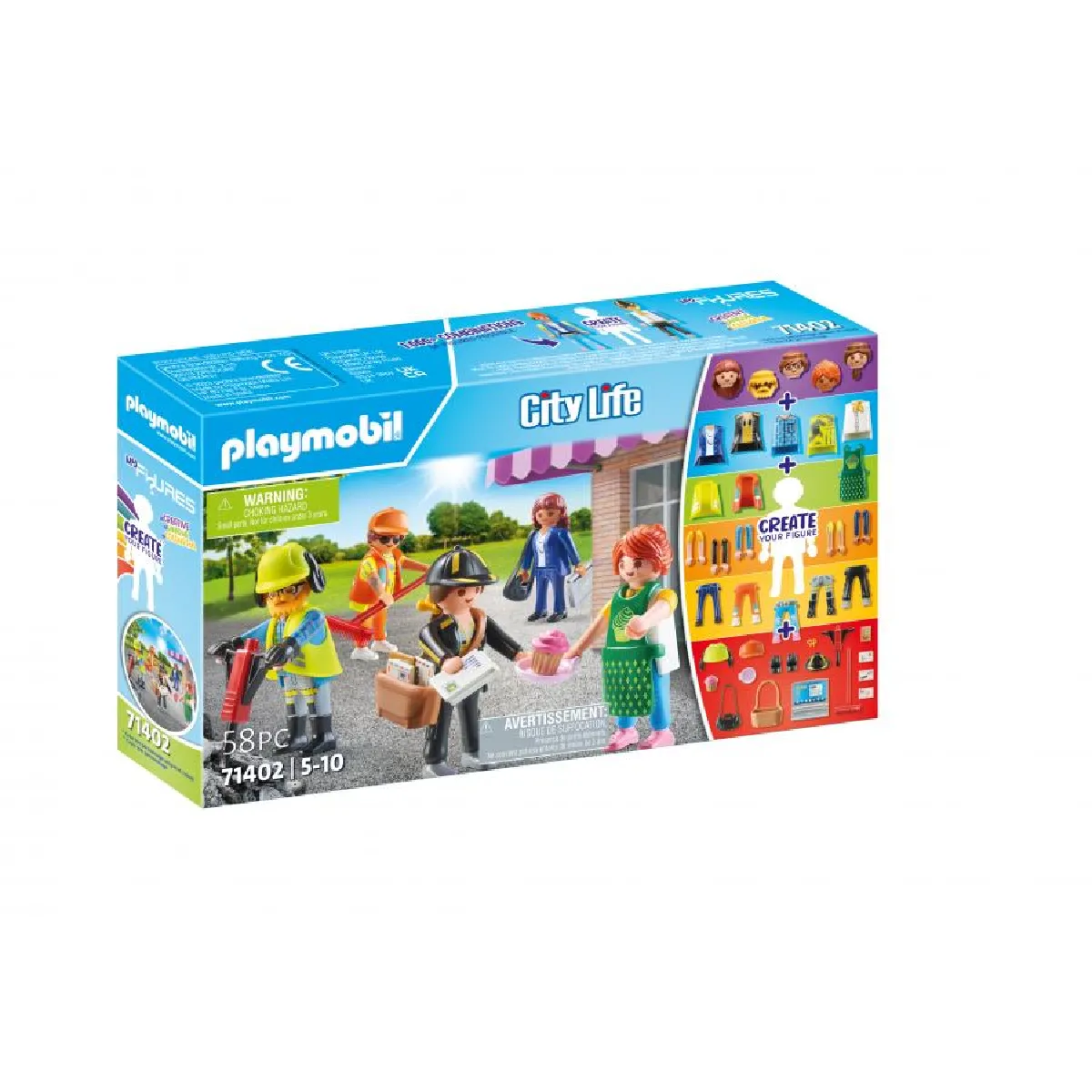 Playmobil My Figures 71402 - City Life