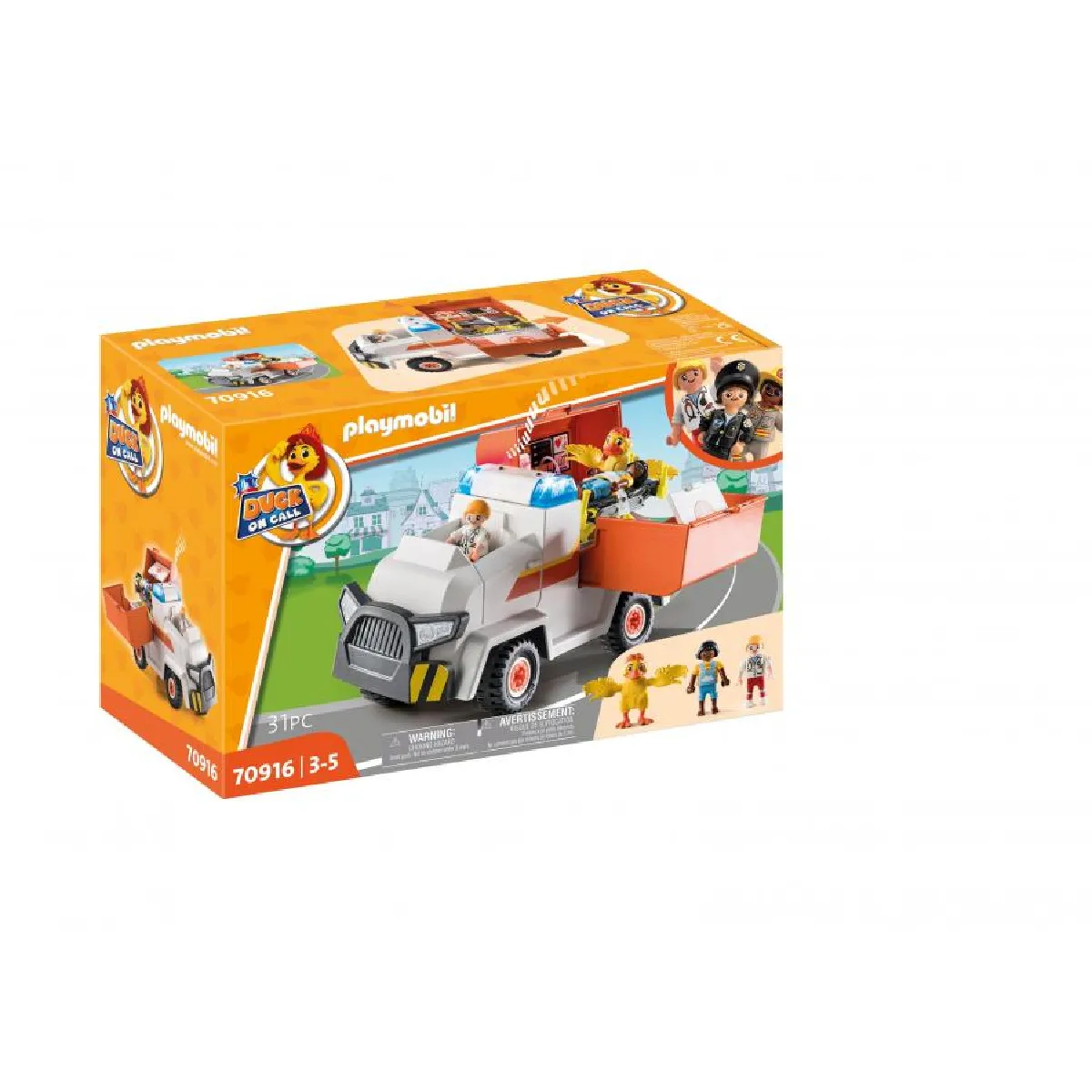 Playmobil 70916 Duck véhicule de secours Playmobil 70916 Duck véhicule de secours