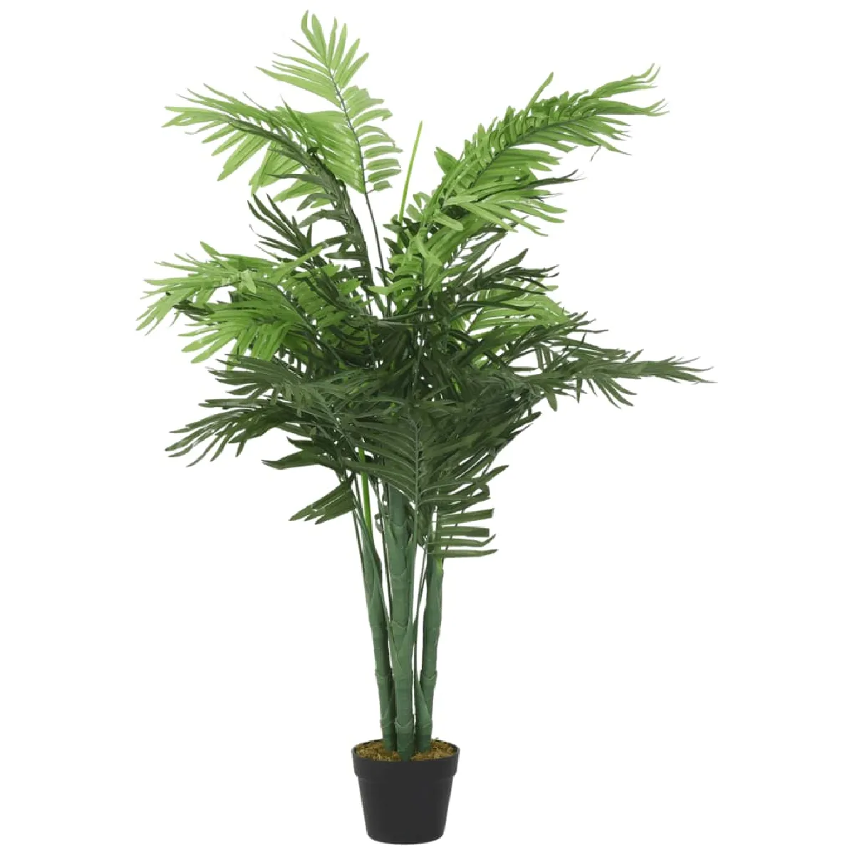 Non Communiqué Vert Palmier Artificiel 28 Feuilles 120 Cm - Image 3