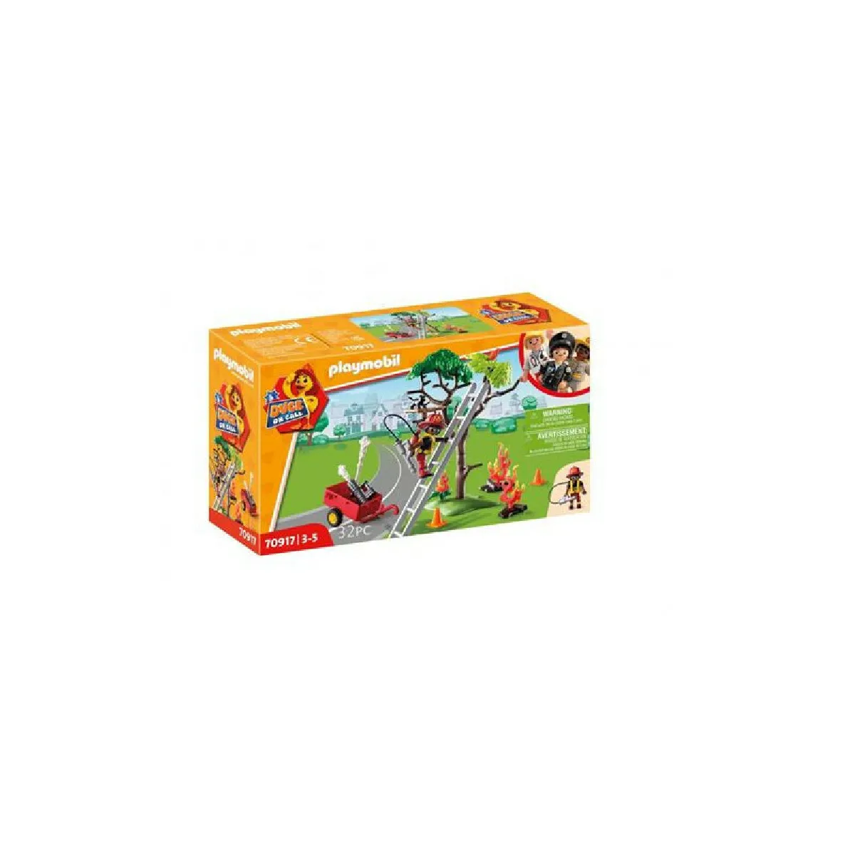 Playmobil 70917 Duck pompier et chat