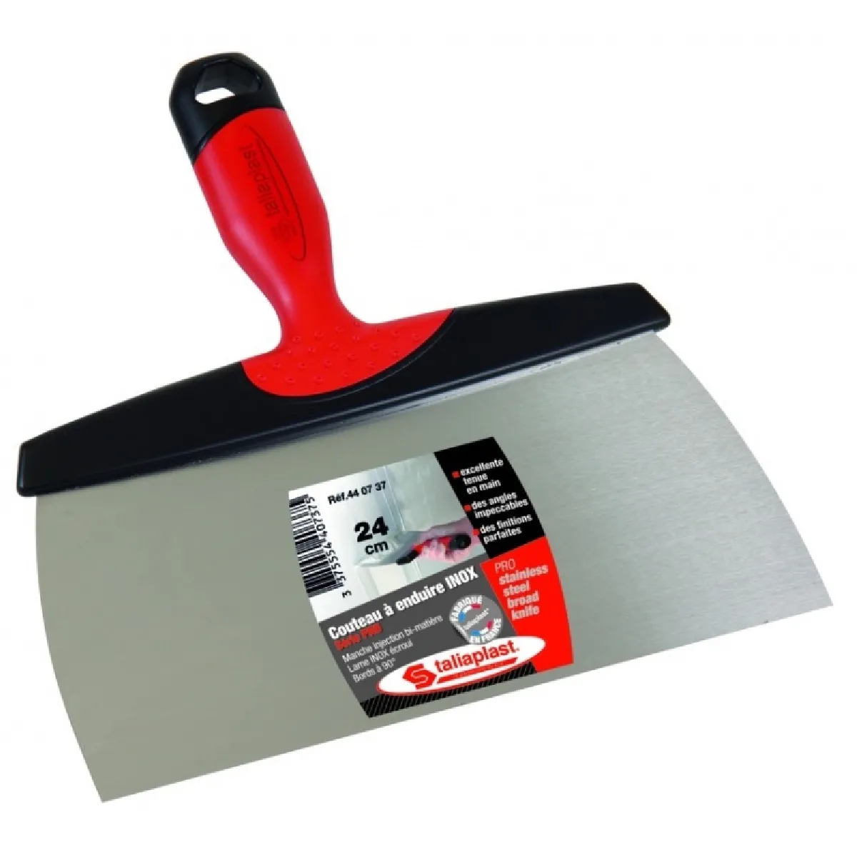 Taliaplast Inox Couteau à Enduire