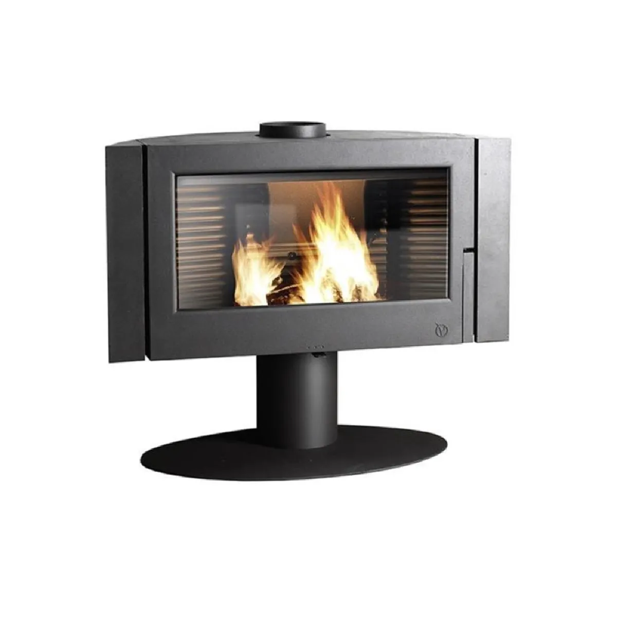 GENERIQUE - Poêle à bois ANTAYA - Anthracite - Image 3