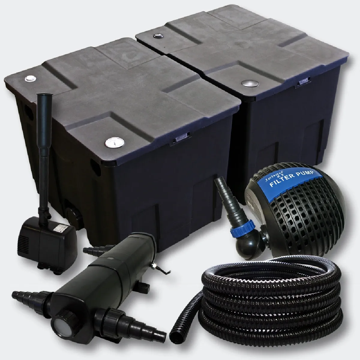 Meilleurs prix pour Kit de filtration de bassin Bio Filtre 60000l UVC 36W Fontaine