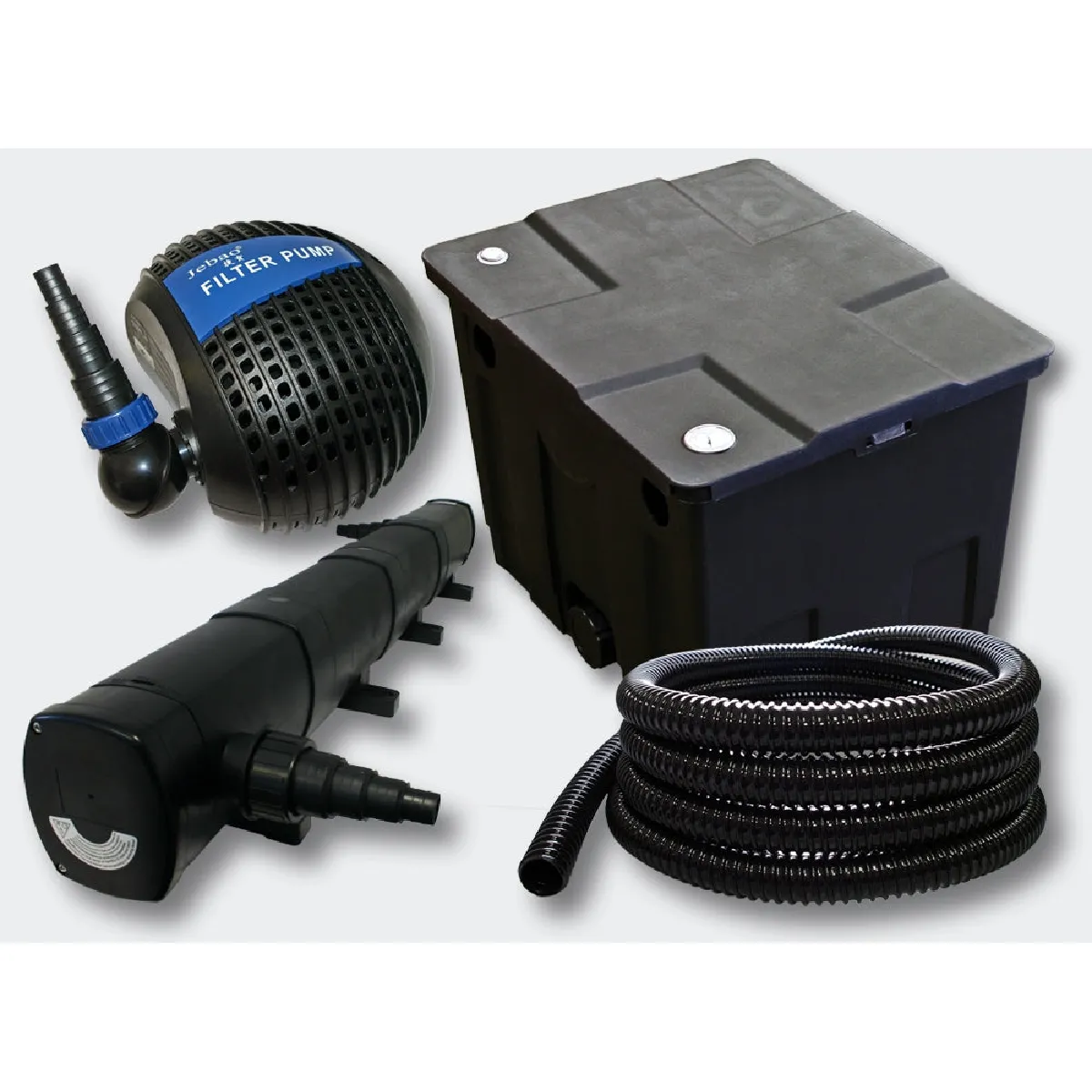 Meilleurs prix pour Kit de filtration de bassin 12000l Stérilisateur UVC 72W Pompe