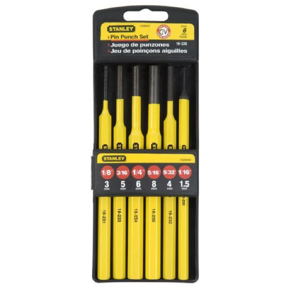 STANLEY Jeu de Chasse Clous 4 18226