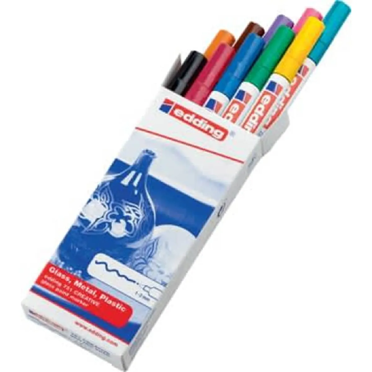 EDDING  Marqueurs painting brillant - Multicolore