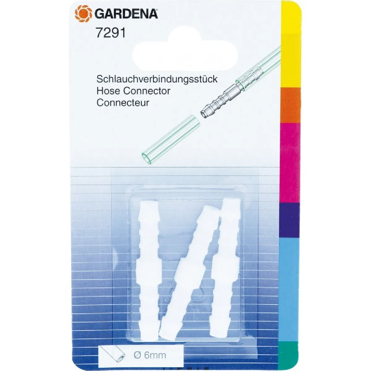 Gardena Raccord pour tuyaux de 6 mm 07291 - vue 2