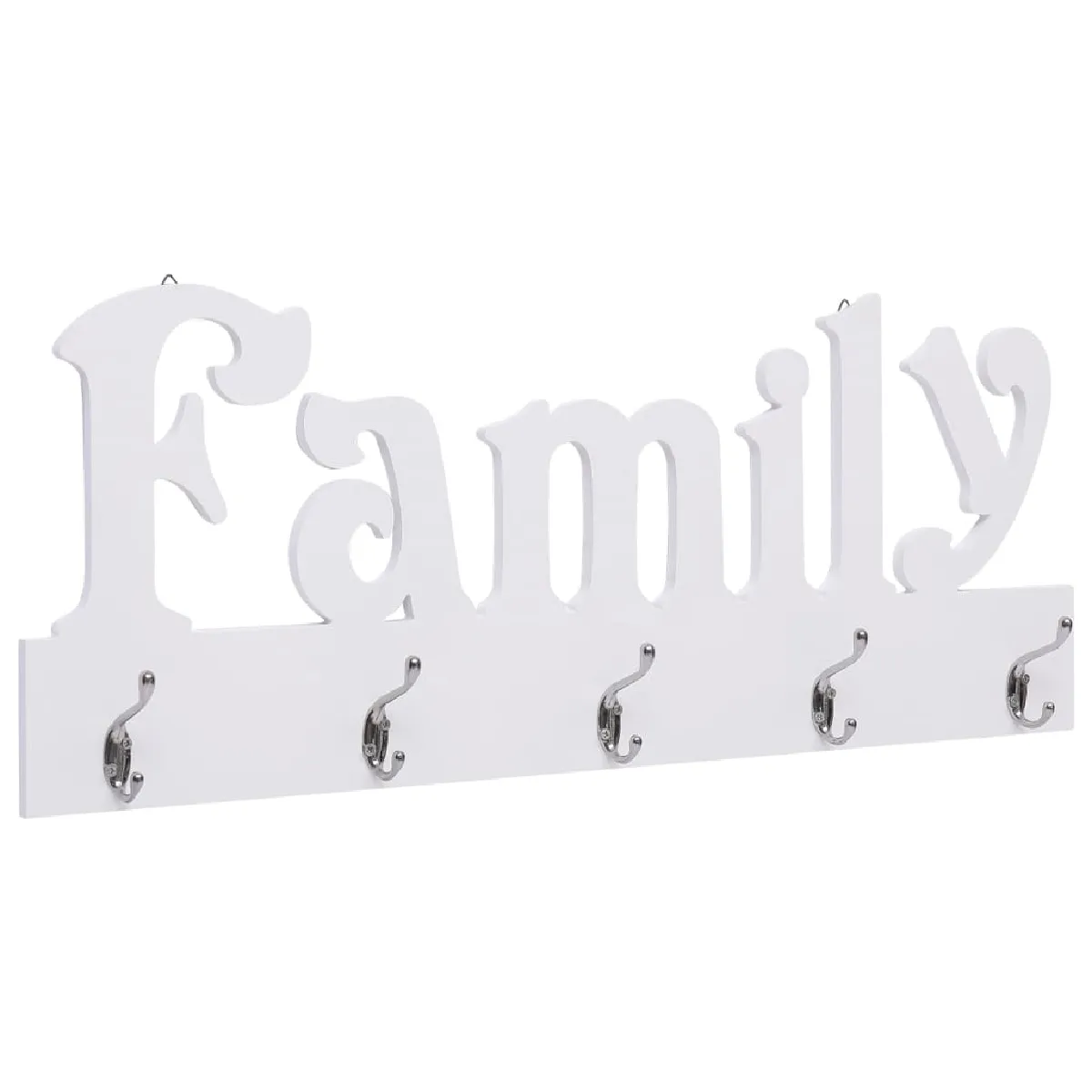 vidaXL Porte manteau mural FAMILY