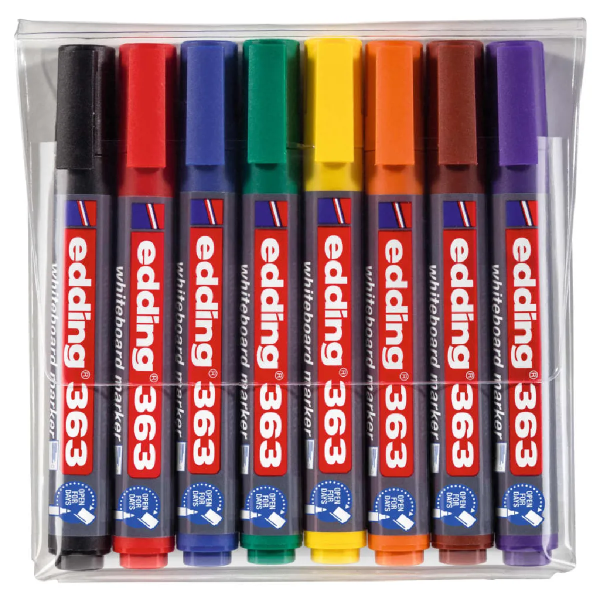 EDDING  Marqueurs &agrave; tableau blanc 8 couleurs