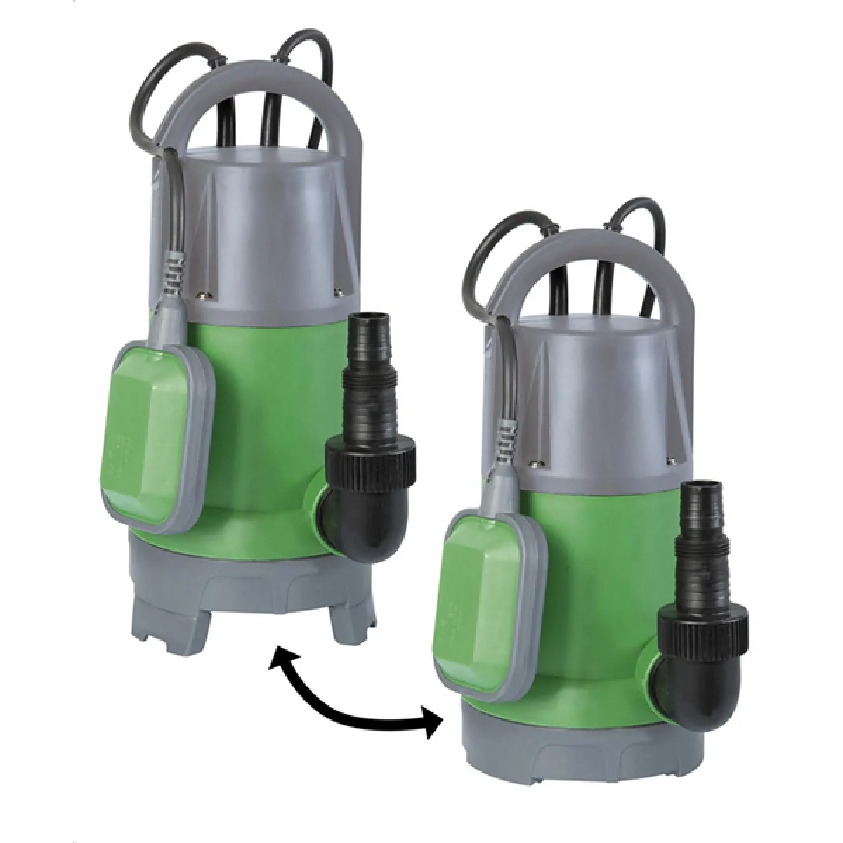 Pompe immergee eaux claires et eaux chargees - vue 2