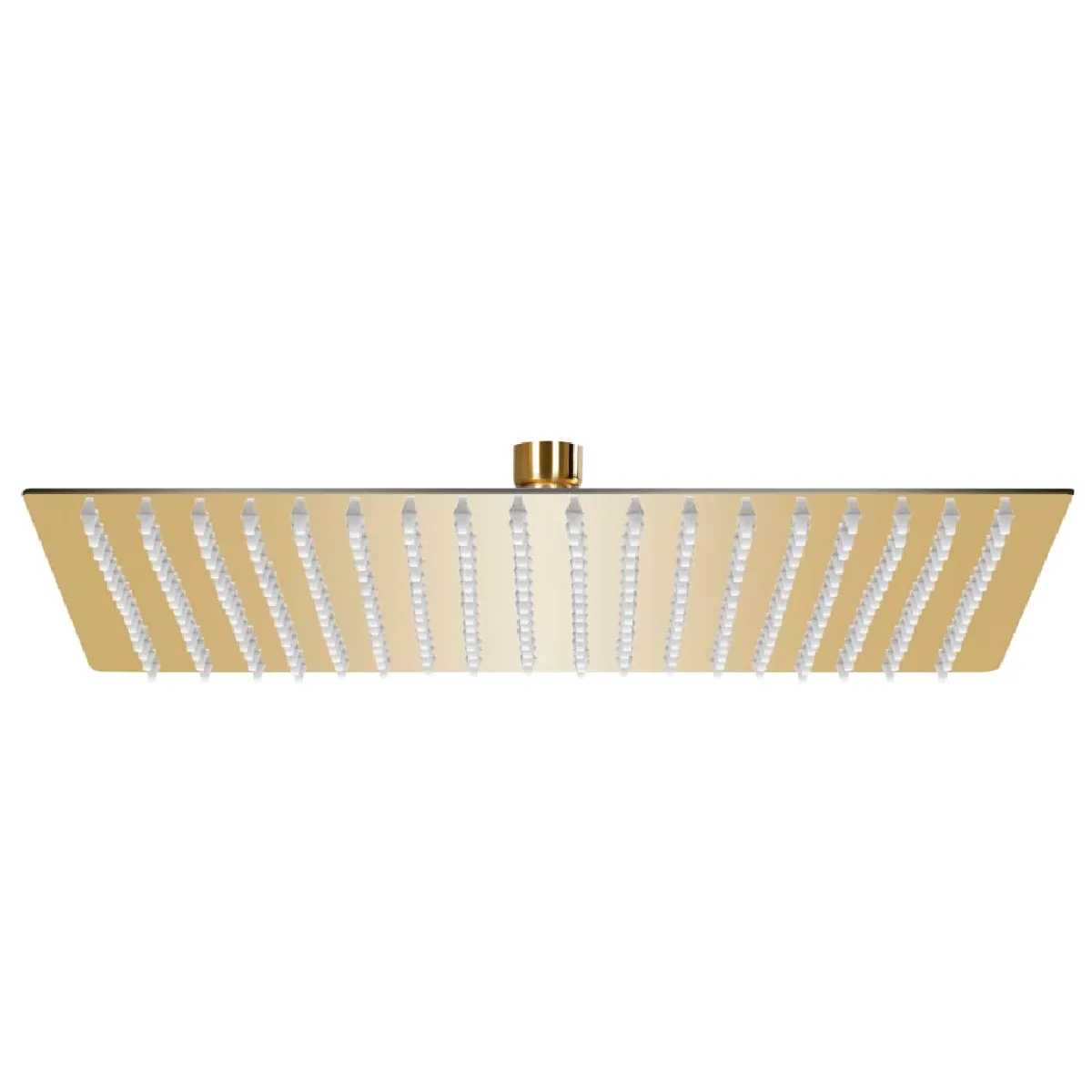 vidaXL Pomme de douche pluie carrée Dorée