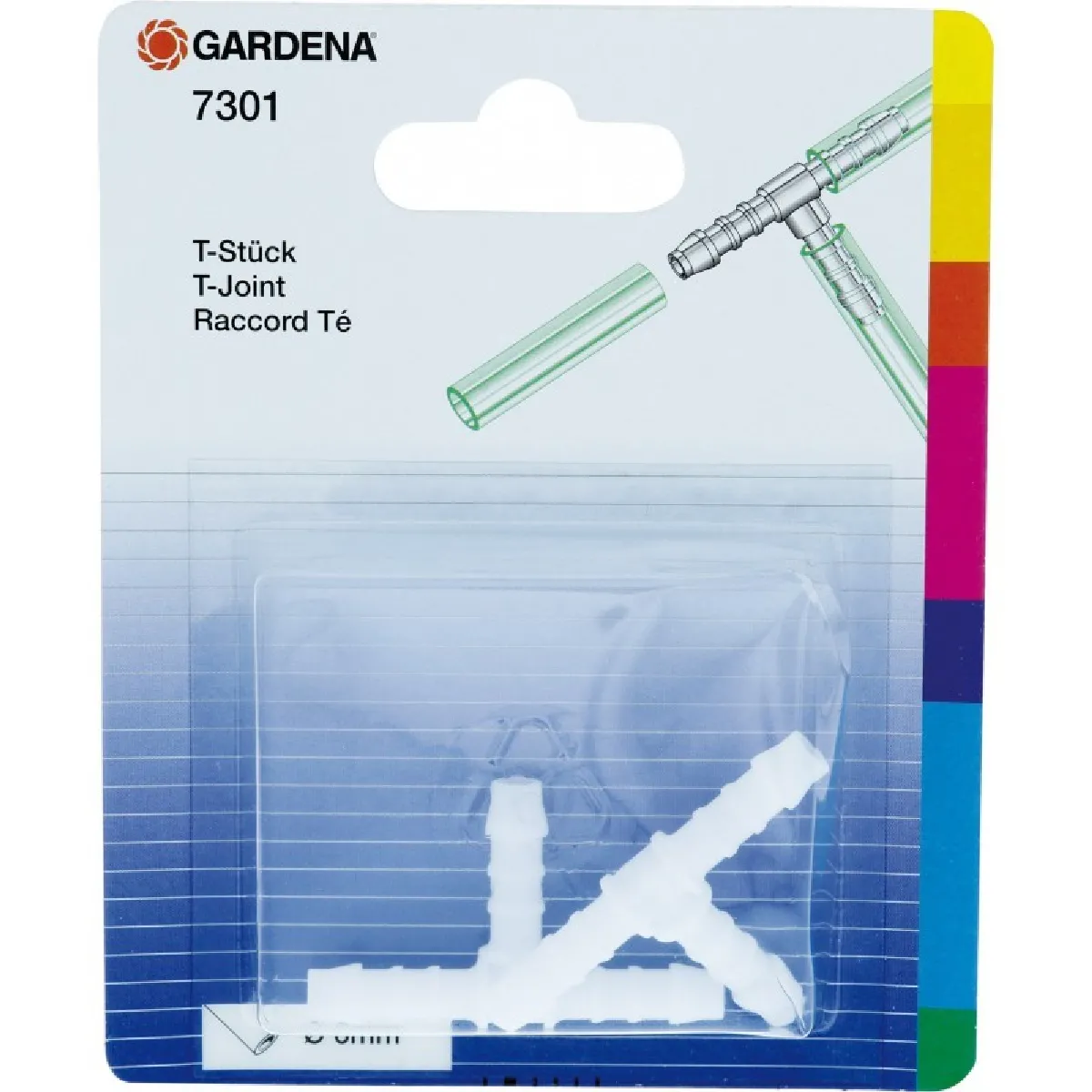 Gardena Raccord T 6 mm - vue 2