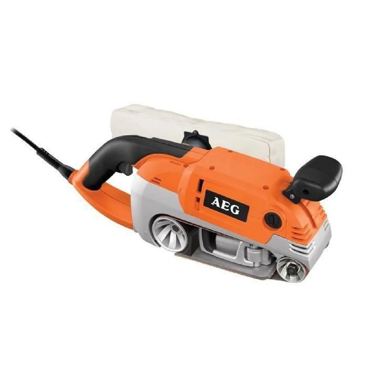 Ponceuse à bande AEG HBS1000E 75 mm Avec bande abrasive grain 80