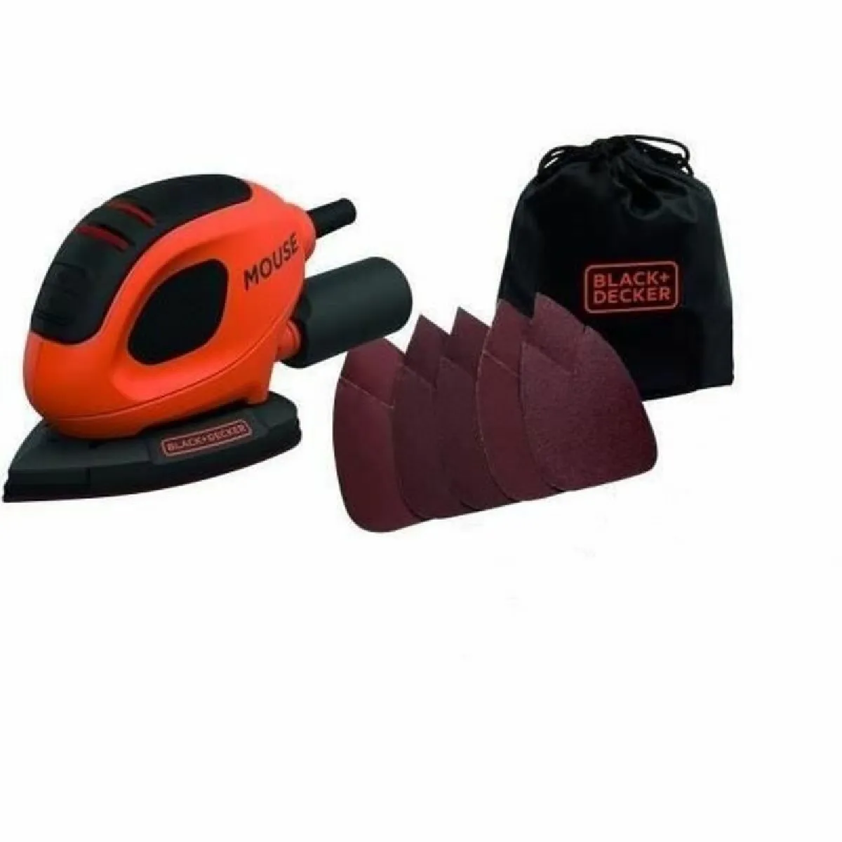 Ponceuse De Détail BLACK+DECKER BEW230-QS – 55W, Vitesse Variable 11 000 trs/min