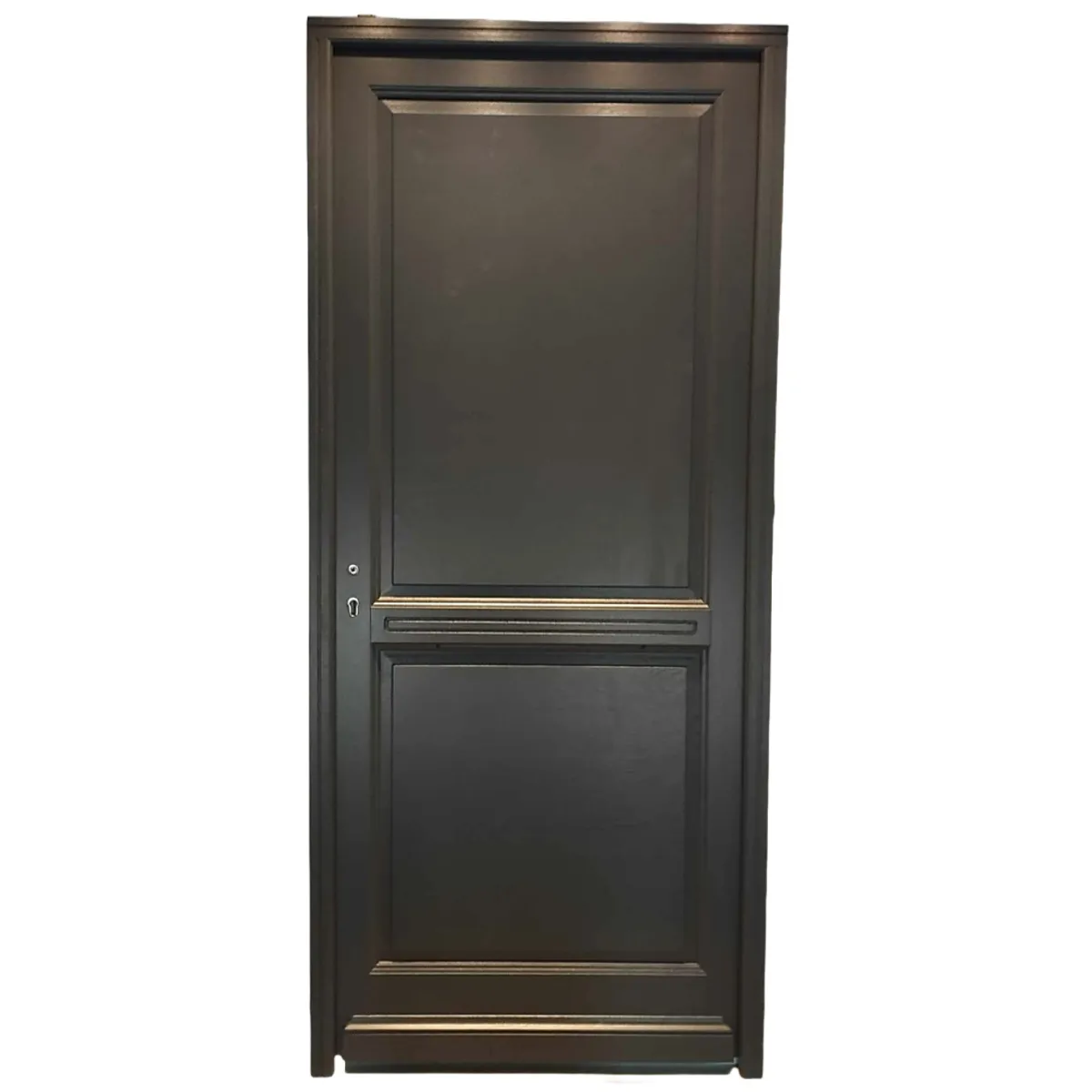 Porte D'entree Bois 215 X 90 Droite Modele Sandra Second