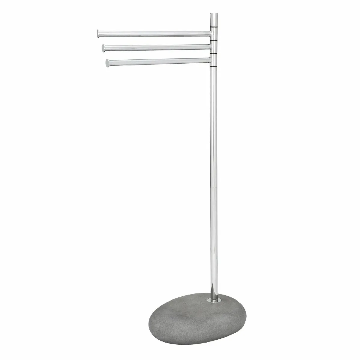 Wenko Gris Porte-Serviettes Pebble