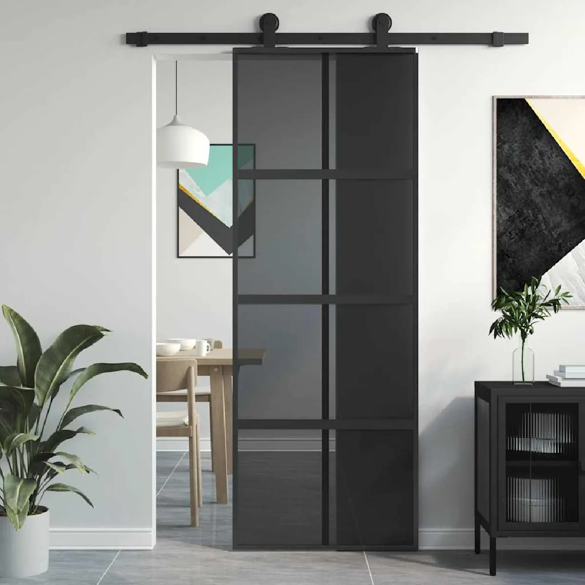 Vidaxl Porte coulissante 76x205 cm
