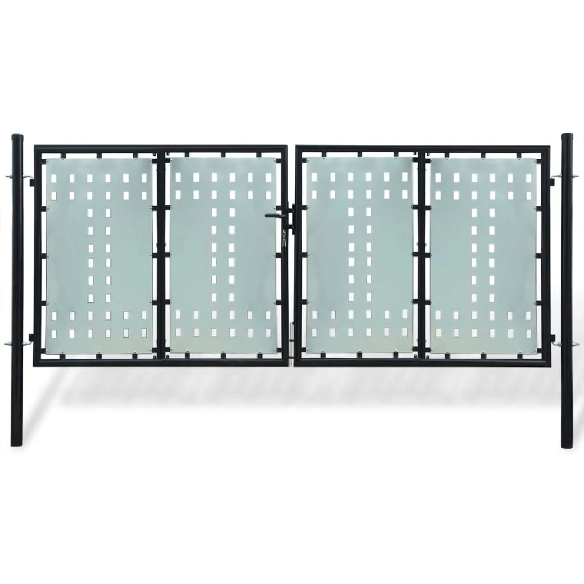 Vidaxl Portail de clôture simple acier 300 x 175 cm