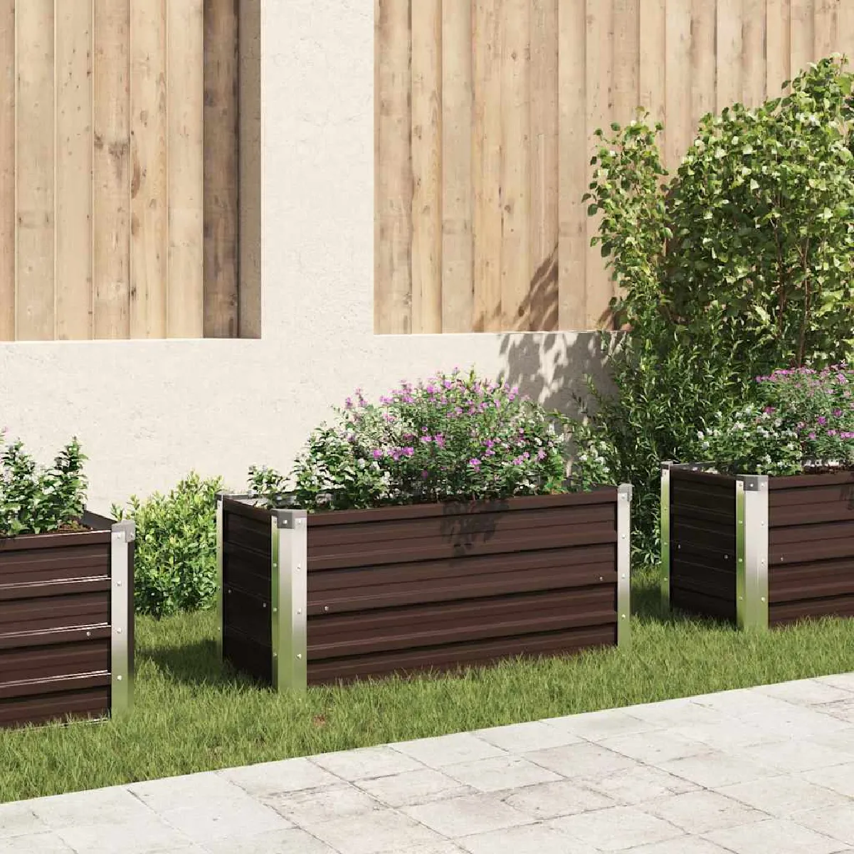 VIDAXL Lit surélevé de jardin 100x40x45 cm - vue 2