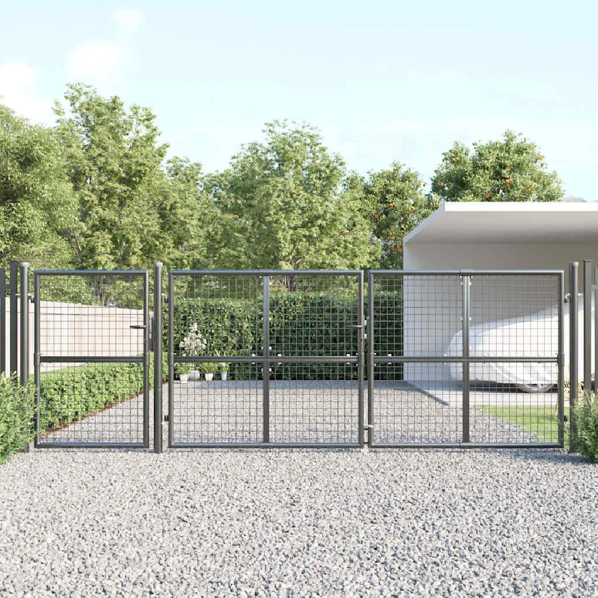 vidaXL Portal jardin maille - vue 3