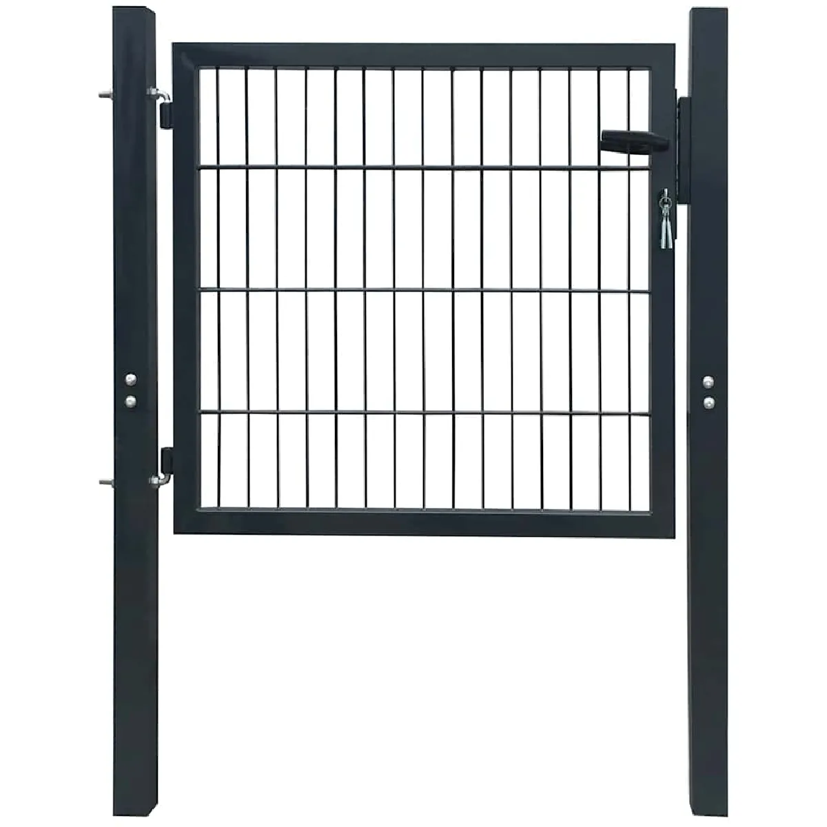 vidaXL Portillon Acier 105x150 cm