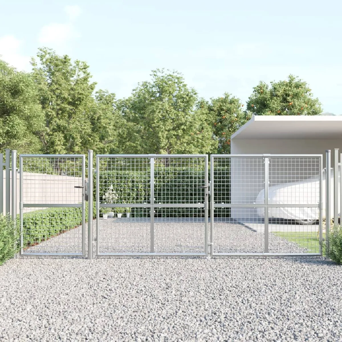vidaXL Portal jardin maille - vue 4
