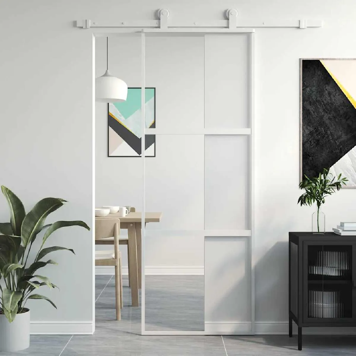 Vidaxl Porte coulissante 76x205 cm - vue 3