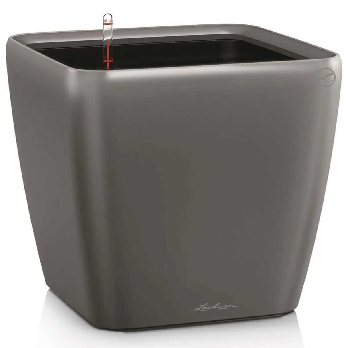 Lechuza Jardinière Quadro Ls 28 - Charbon
