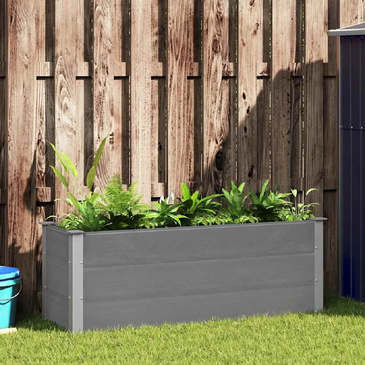 vidaXL Lit surélevé de jardin 150x50x54 cm