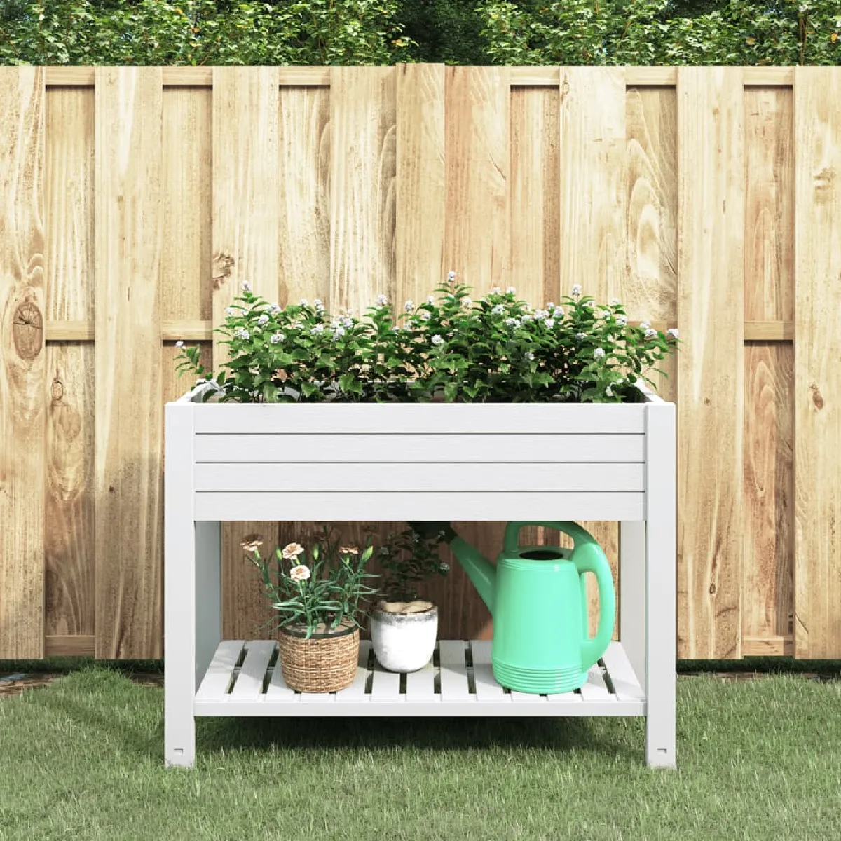Vidaxl Lit surélevé de jardin 110x45x79 cm Polypropylène