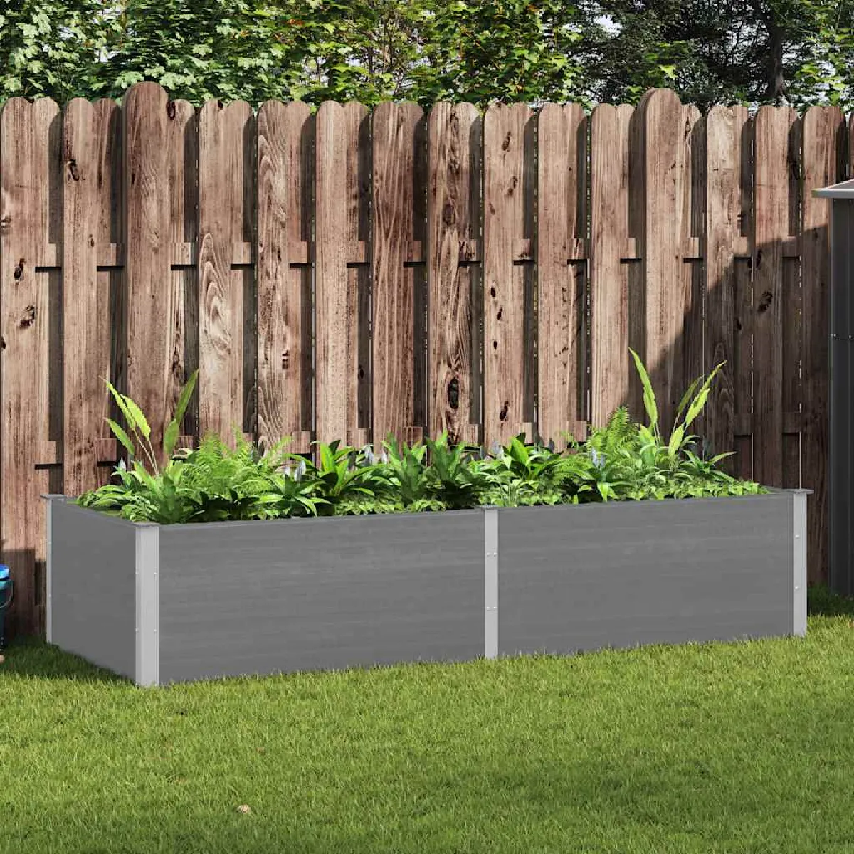 vidaXL Lit surélevé de jardin WPC - vue 4